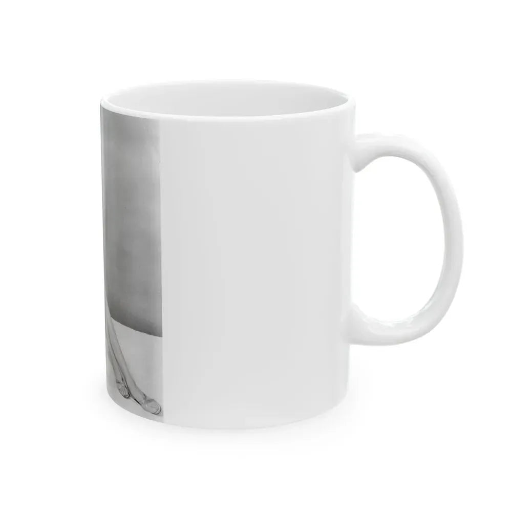 Julie Newmar #35 (Vintage Female Icon) White Coffee Mug - Go Mug Yourself