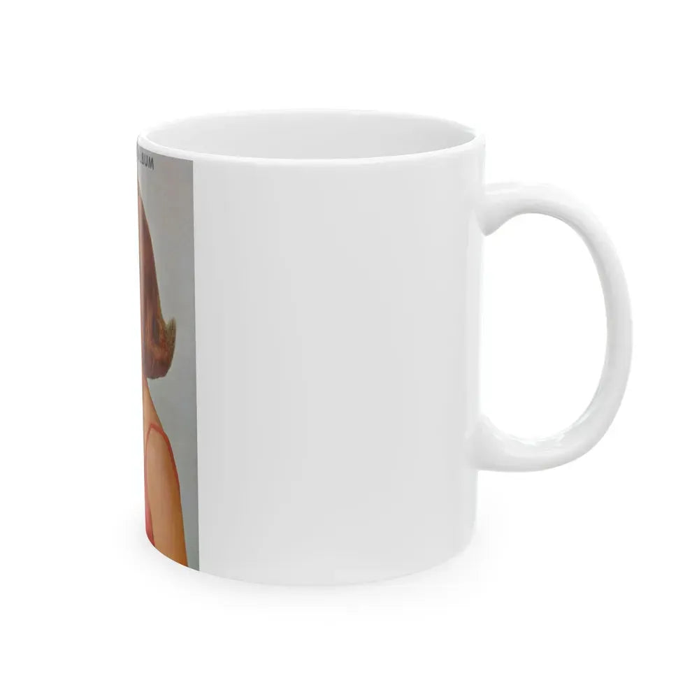 Julie Newmar #369 - T.V. Guide Photo '65 (Vintage Female Icon) White Coffee Mug - Go Mug Yourself