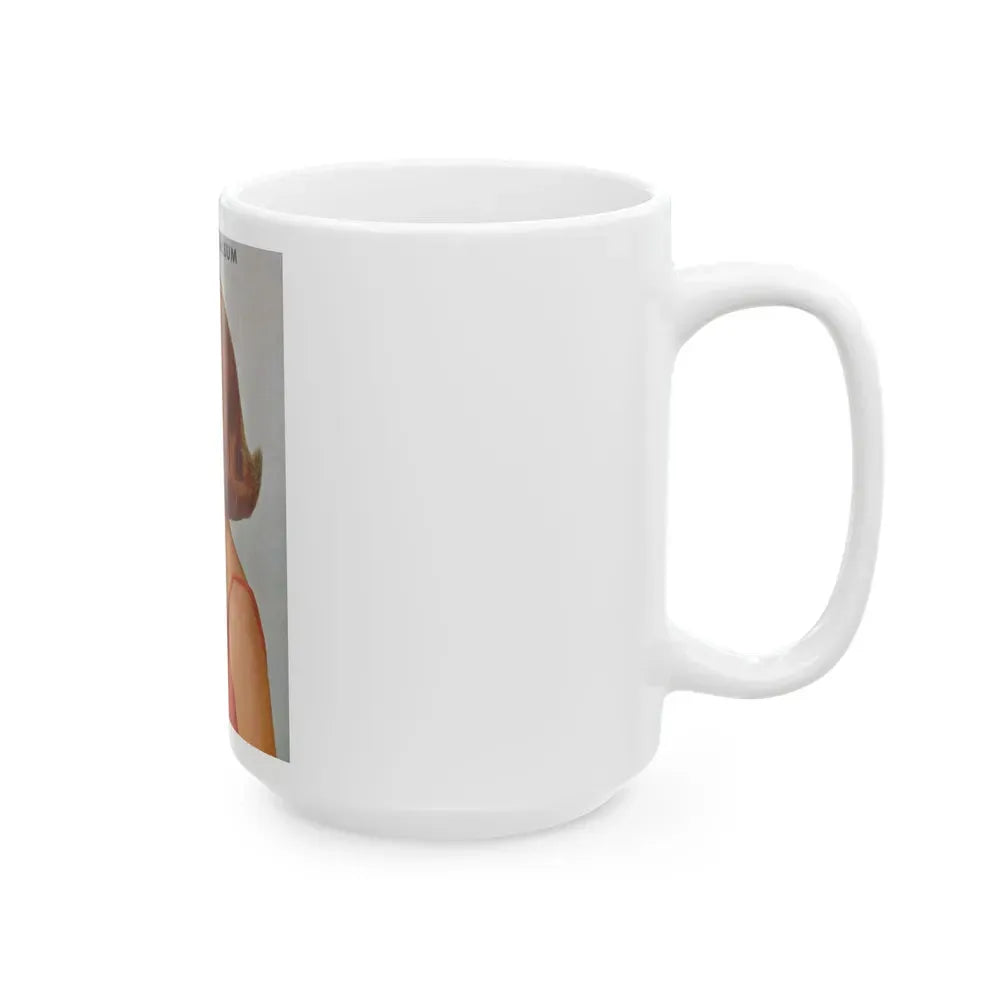 Julie Newmar #369 - T.V. Guide Photo '65 (Vintage Female Icon) White Coffee Mug - Go Mug Yourself