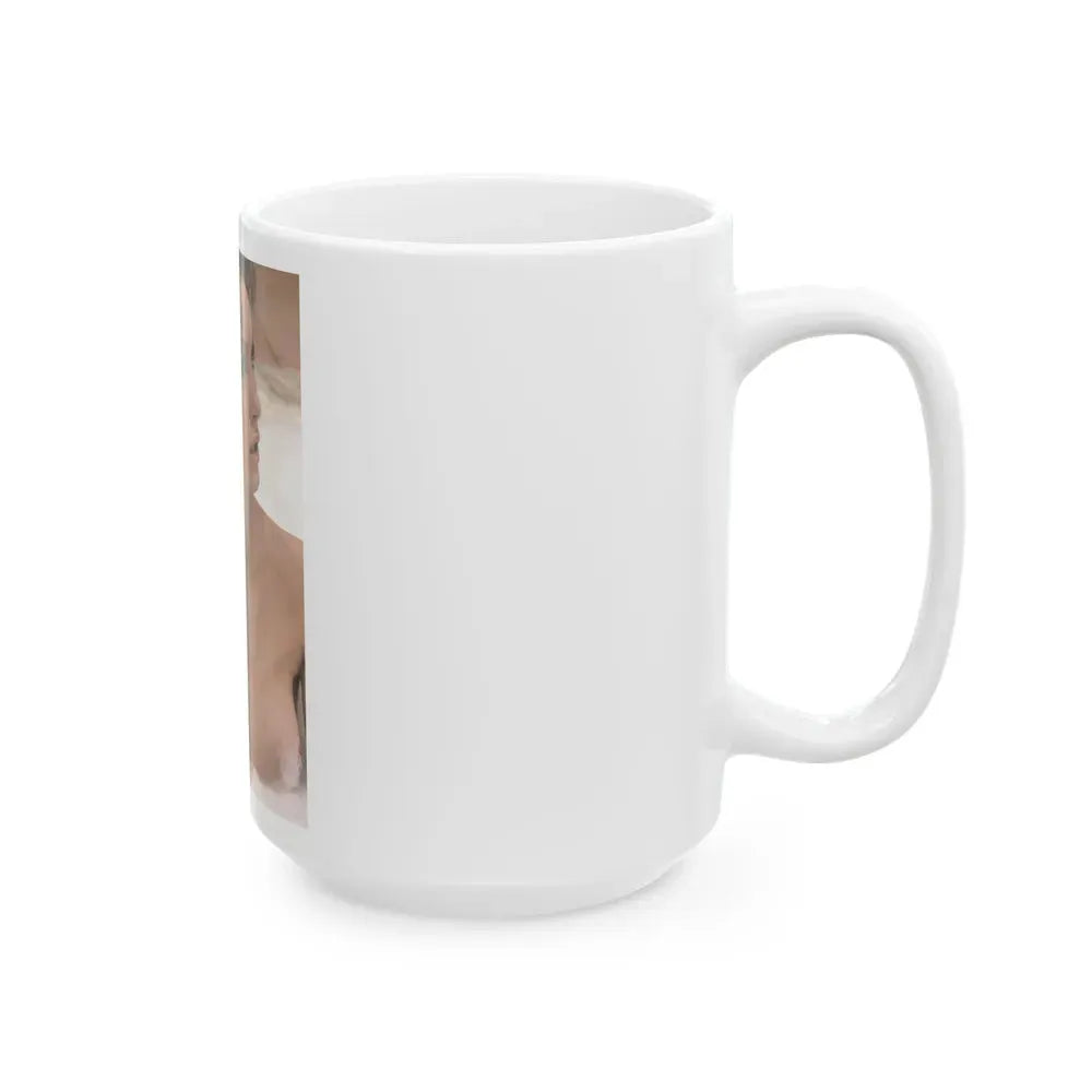 Julie Newmar #373 - Topless (Vintage Female Icon) White Coffee Mug - Go Mug Yourself