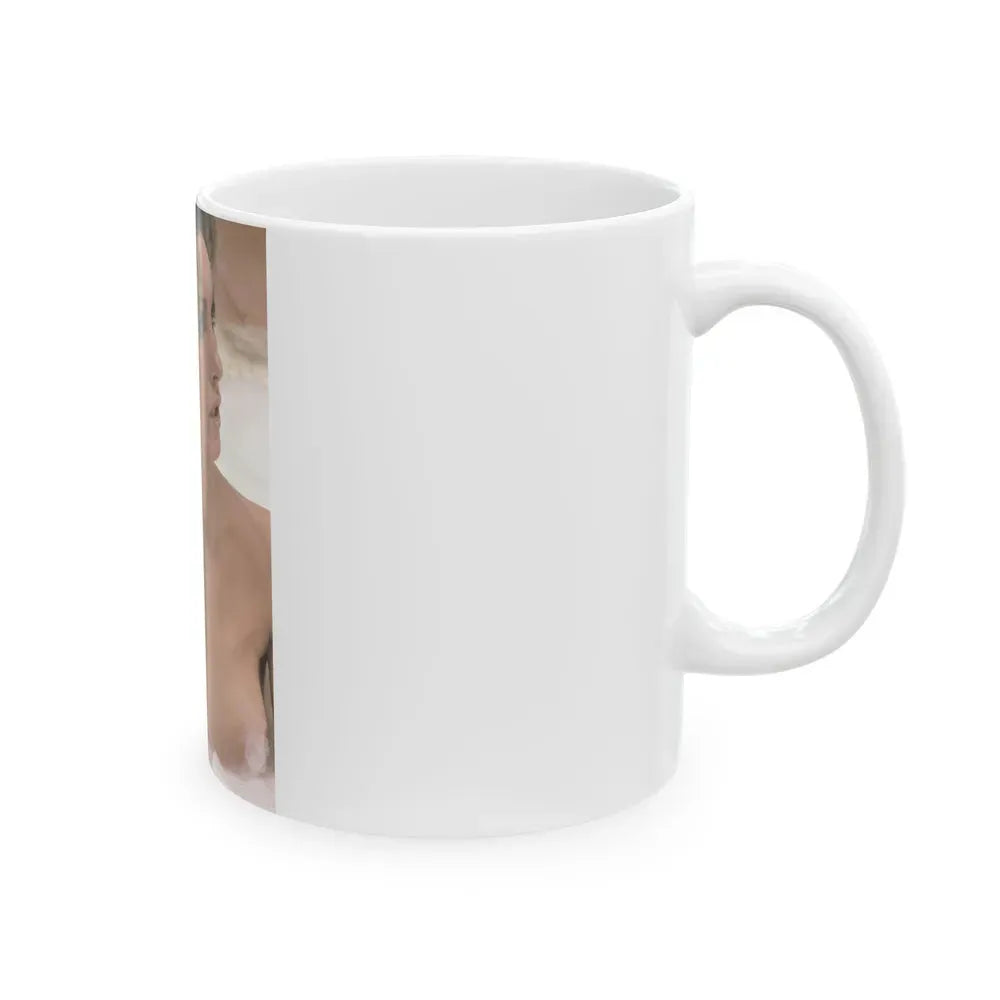 Julie Newmar #373 - Topless (Vintage Female Icon) White Coffee Mug - Go Mug Yourself