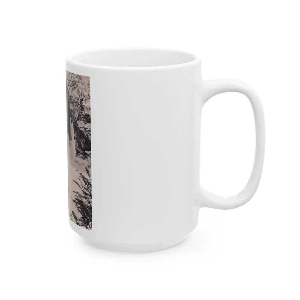 Julie Newmar #375 (Vintage Female Icon) White Coffee Mug - Go Mug Yourself