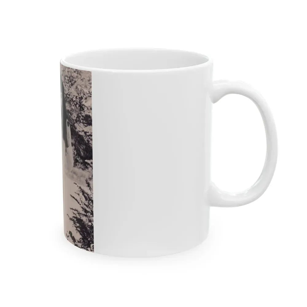 Julie Newmar #375 (Vintage Female Icon) White Coffee Mug - Go Mug Yourself