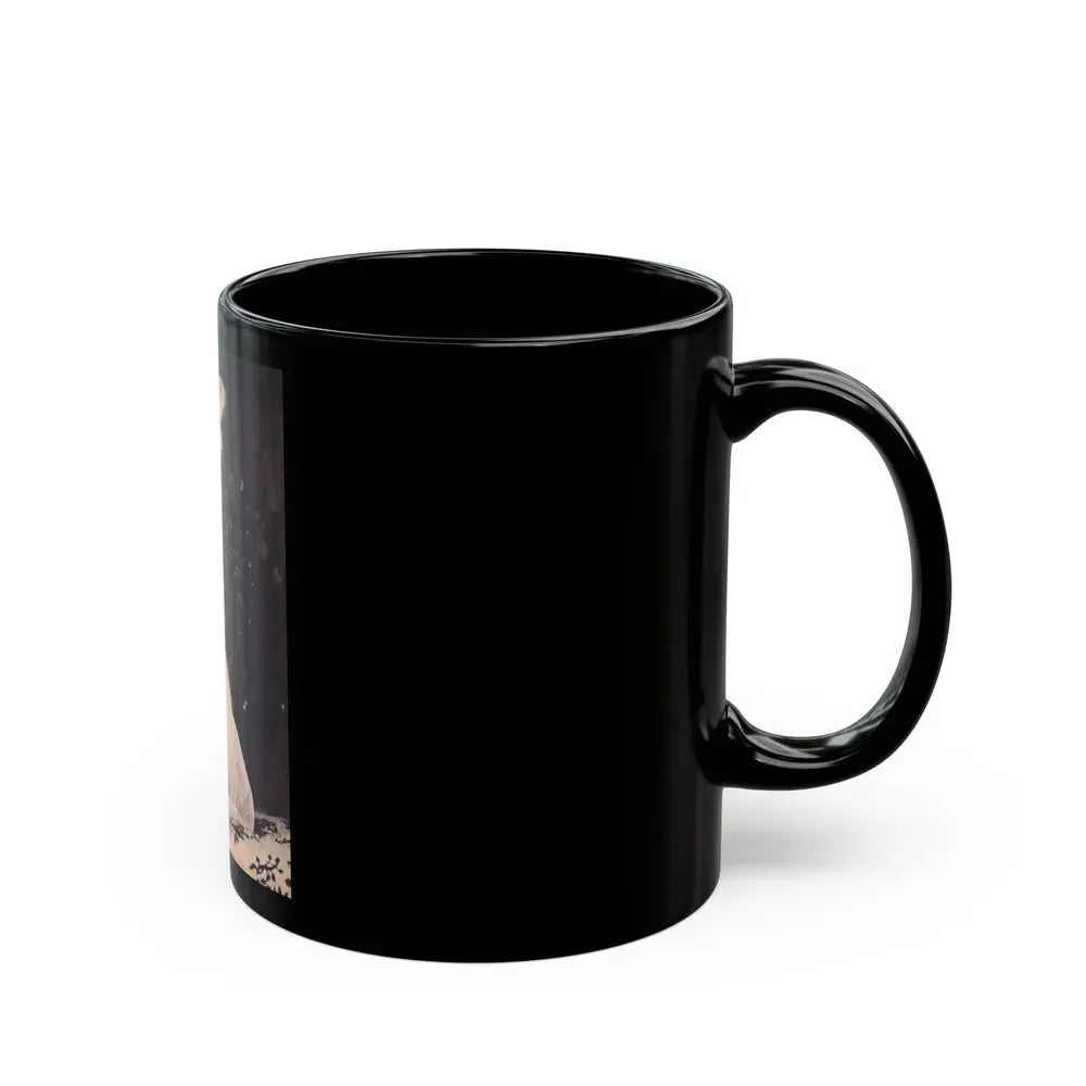 Julie Newmar #376 (Vintage Female Icon) Black Coffee Mug - Go Mug Yourself