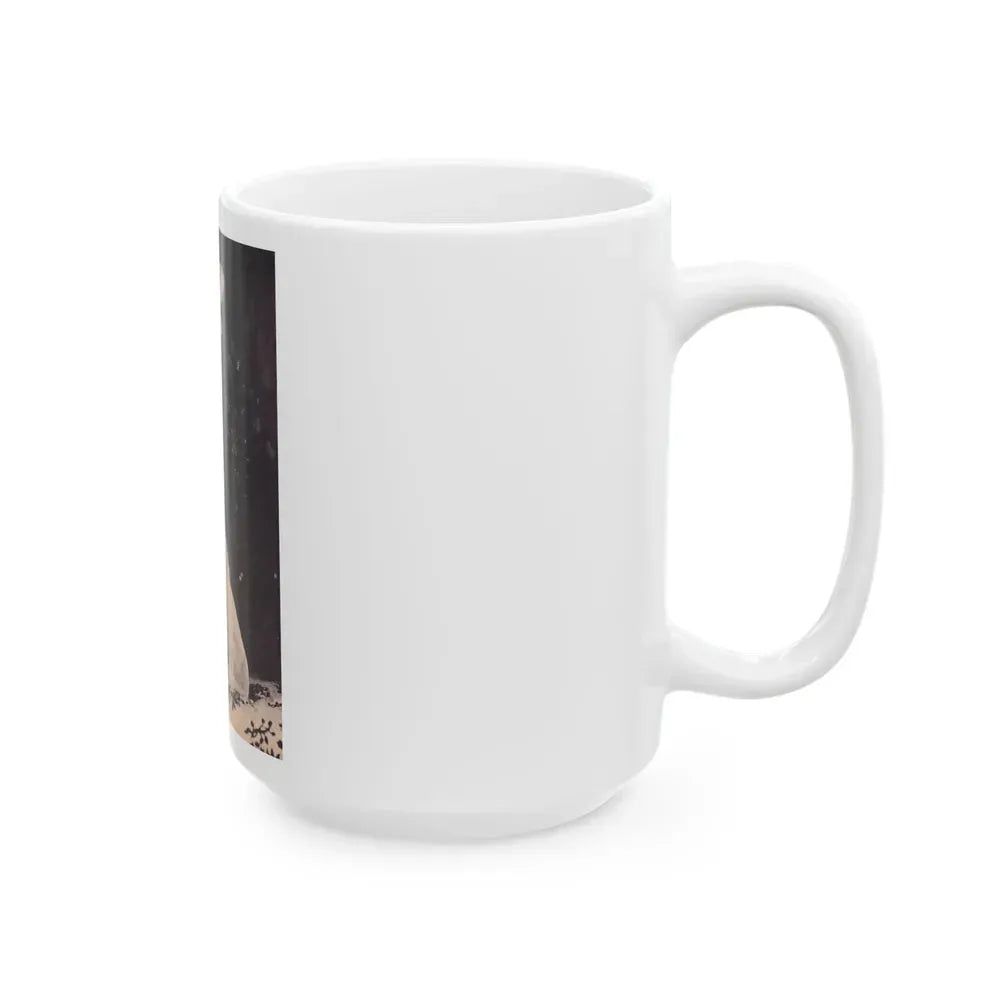 Julie Newmar #376 (Vintage Female Icon) White Coffee Mug - Go Mug Yourself