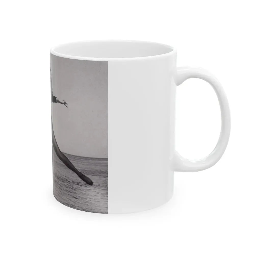 Julie Newmar #378 (Vintage Female Icon) White Coffee Mug - Go Mug Yourself
