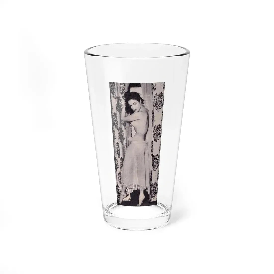 Julie Newmar #383 (Vintage Female Icon) Pint Glass 16oz 16oz - Go Mug Yourself