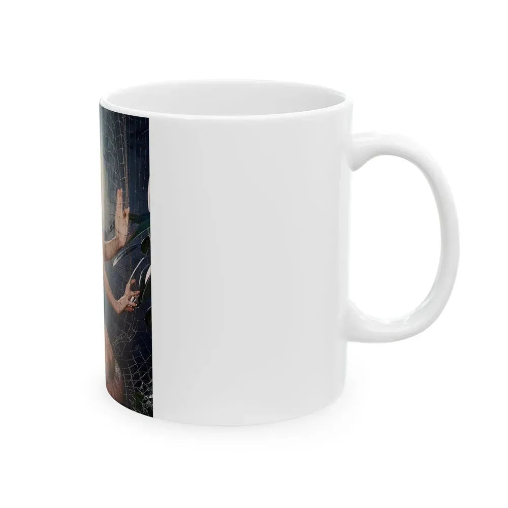Julie Newmar #385 (Vintage Female Icon) White Coffee Mug - Go Mug Yourself