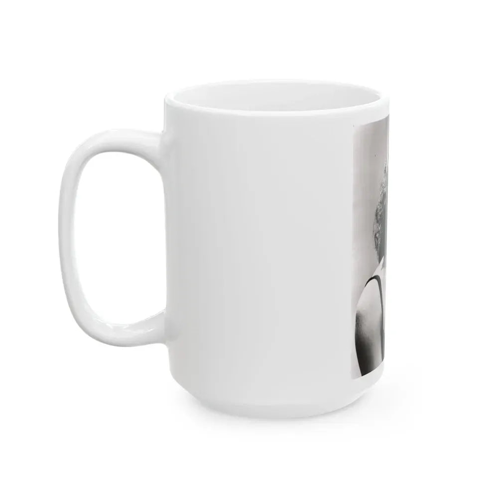 Julie Newmar #39 (Vintage Female Icon) White Coffee Mug - Go Mug Yourself