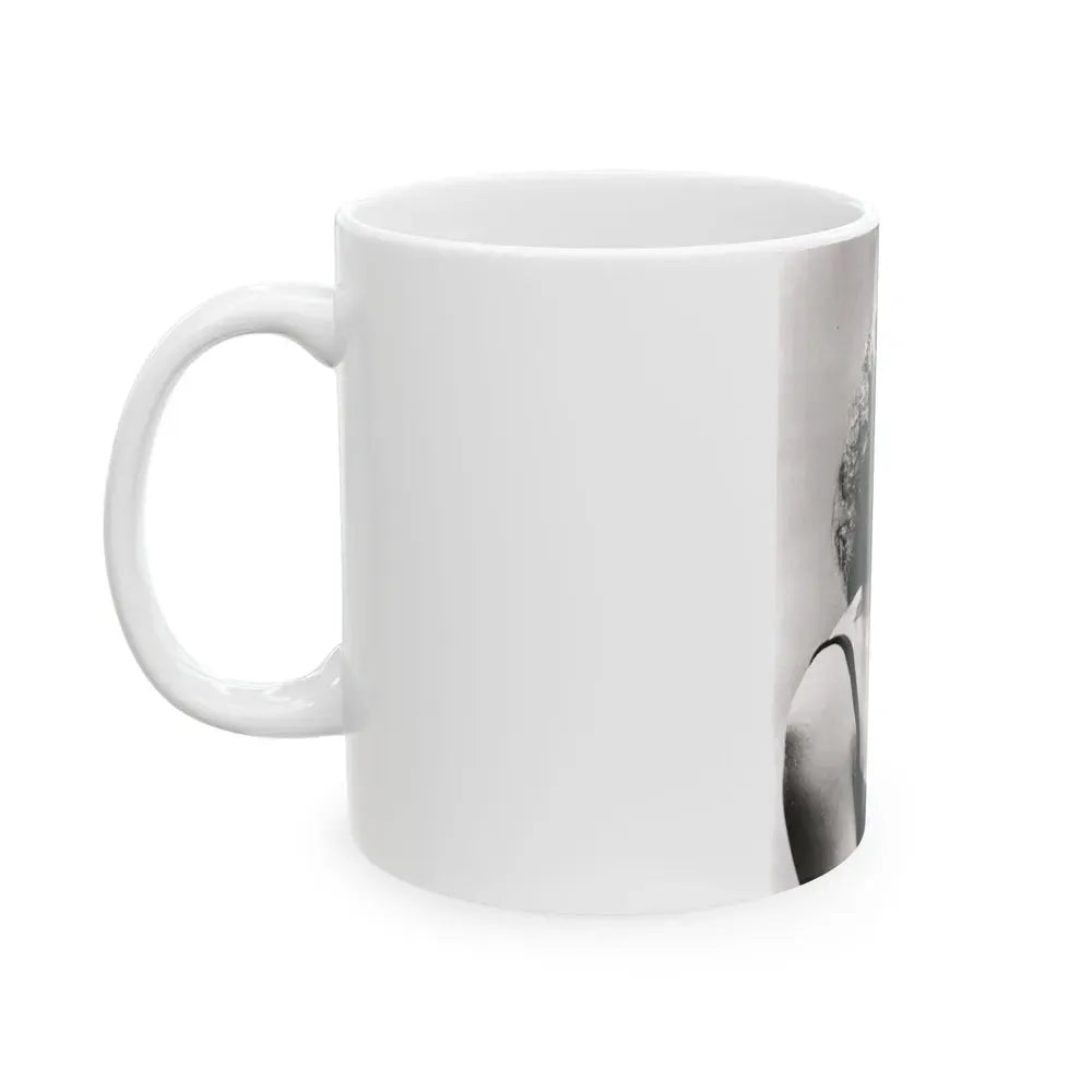 Julie Newmar #39 (Vintage Female Icon) White Coffee Mug - Go Mug Yourself