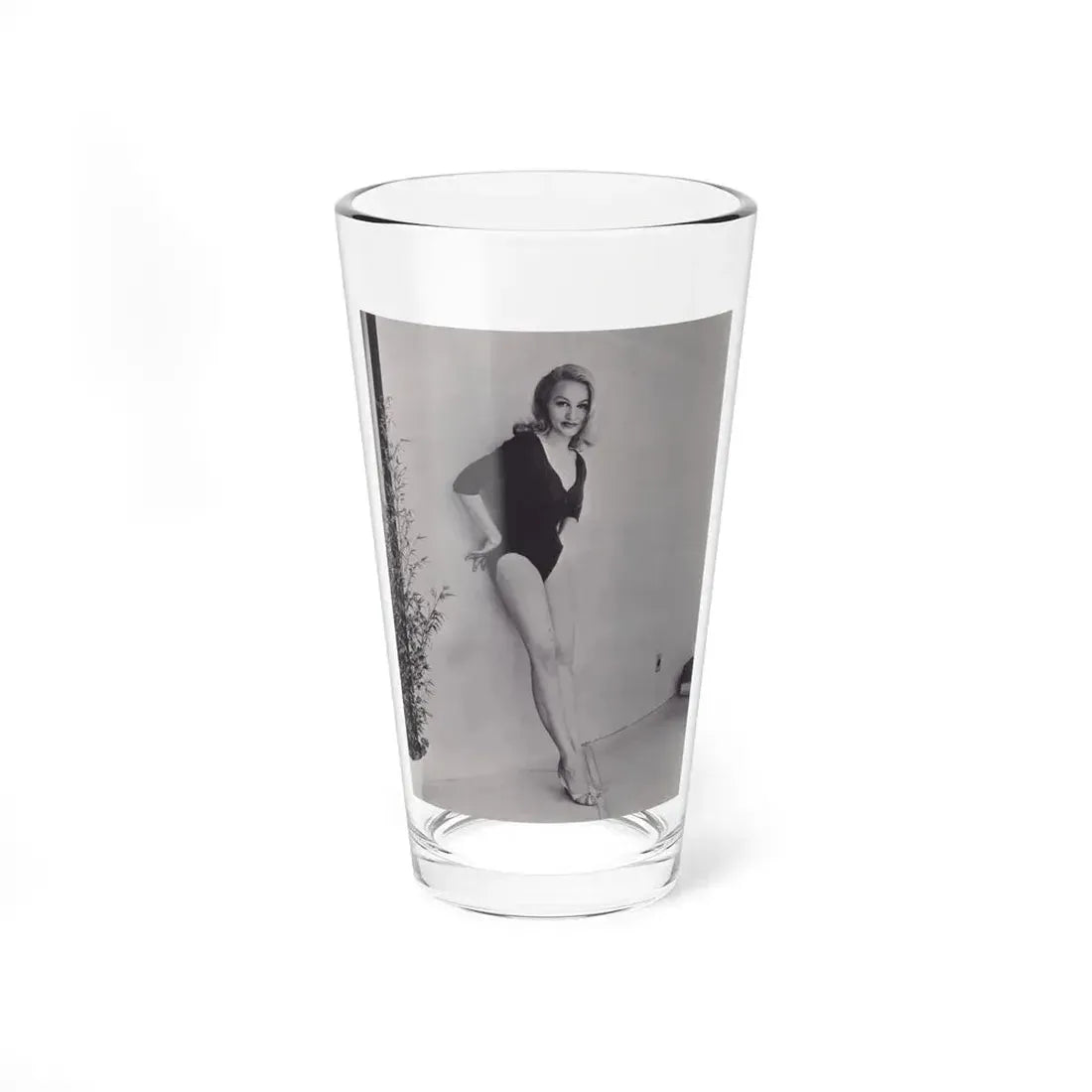 Julie Newmar #470 (Vintage Female Icon) Pint Glass 16oz 16oz - Go Mug Yourself