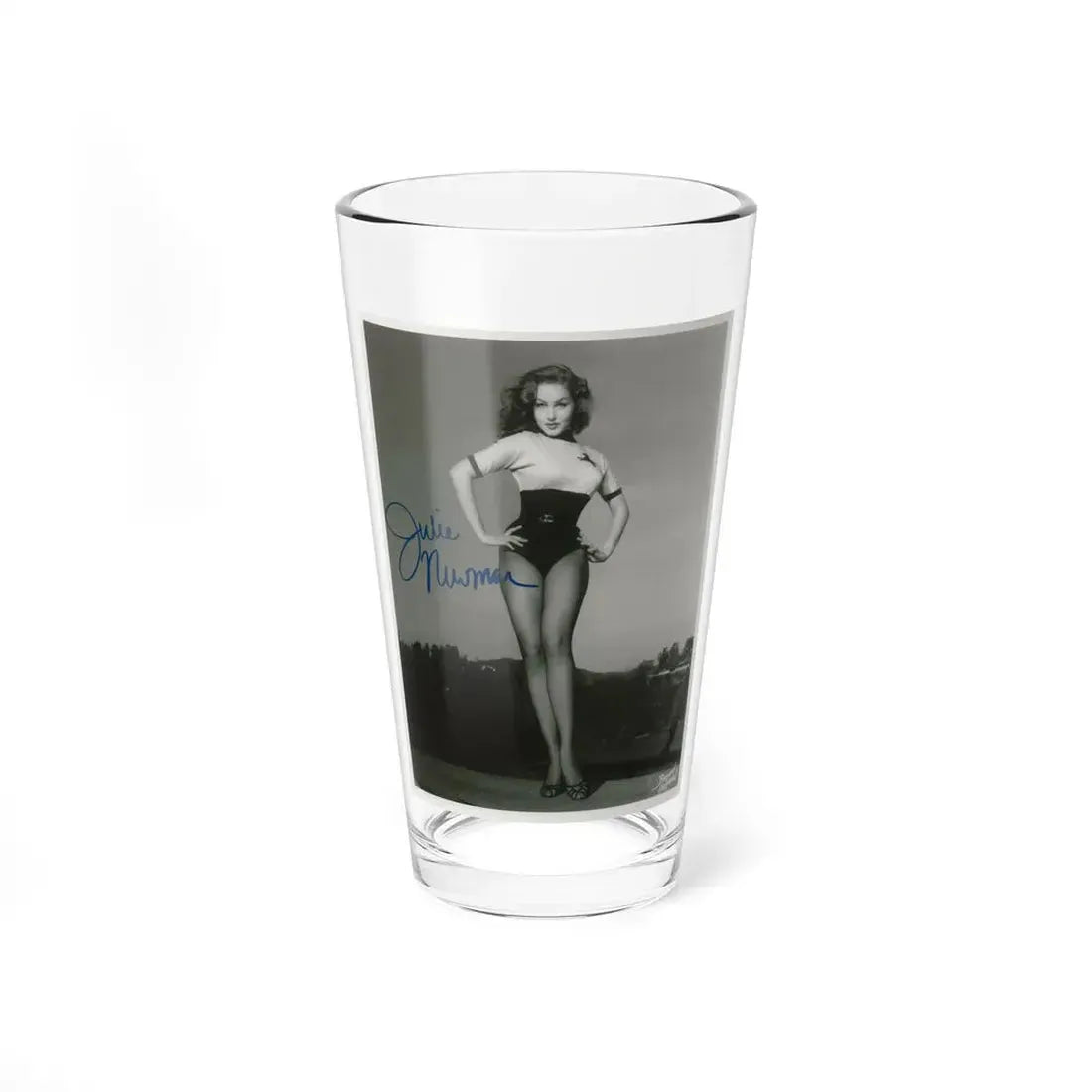 Julie Newmar #486 (Vintage Female Icon) Pint Glass 16oz 16oz - Go Mug Yourself