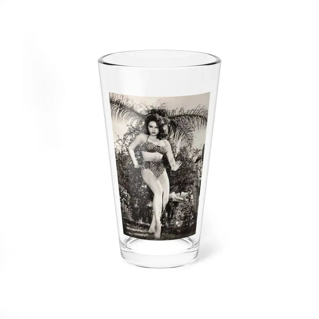 Julie Newmar #586 (Vintage Female Icon) Pint Glass 16oz 16oz - Go Mug Yourself