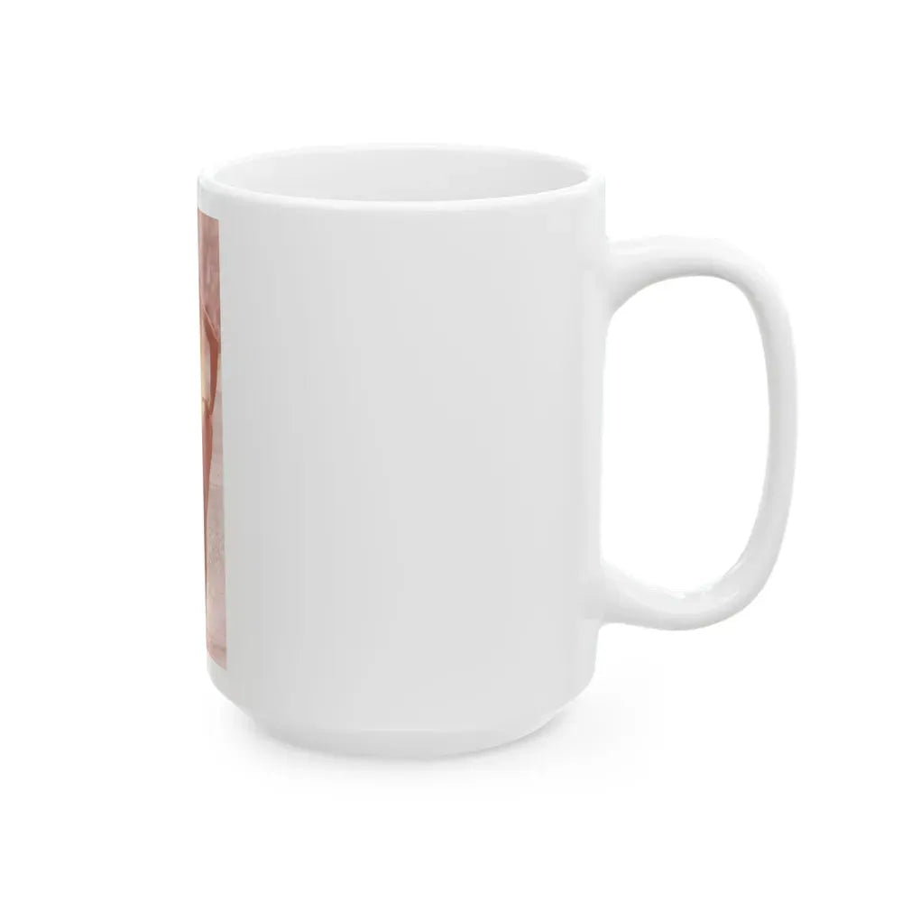 Julie Newmar #61 (Vintage Female Icon) White Coffee Mug - Go Mug Yourself