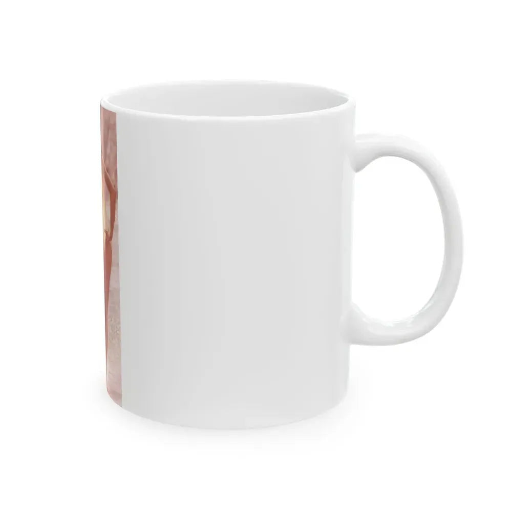 Julie Newmar #61 (Vintage Female Icon) White Coffee Mug - Go Mug Yourself