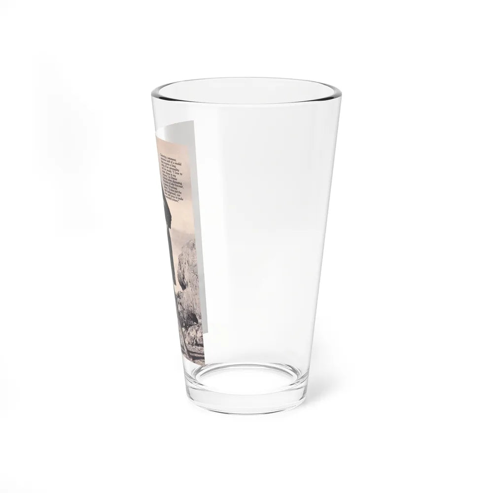 Julie Newmar #613 (Vintage Female Icon) Pint Glass 16oz - Go Mug Yourself