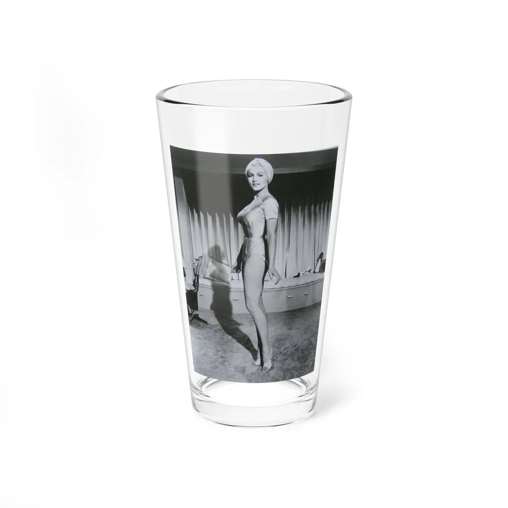Julie Newmar #91 (Vintage Female Icon) Pint Glass 16oz 16oz - Go Mug Yourself