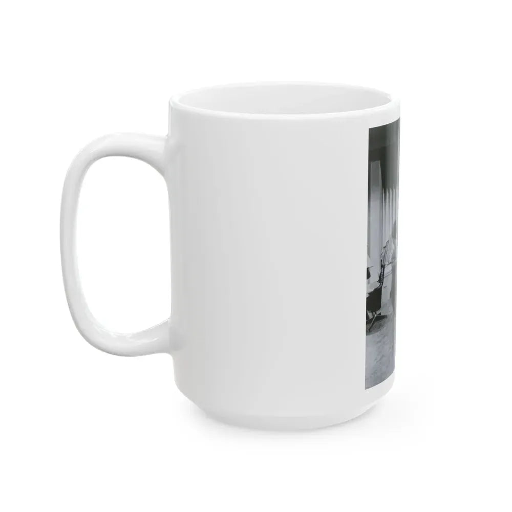 Julie Newmar #91 (Vintage Female Icon) White Coffee Mug - Go Mug Yourself