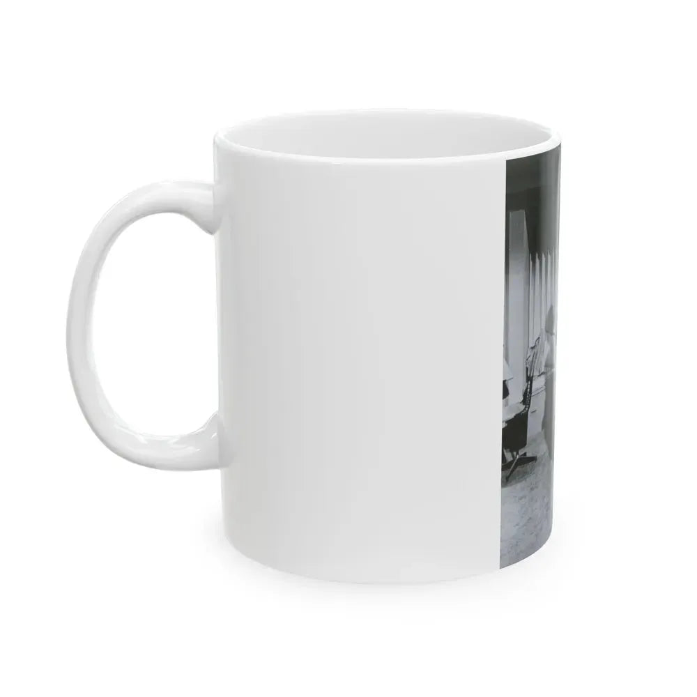 Julie Newmar #91 (Vintage Female Icon) White Coffee Mug - Go Mug Yourself