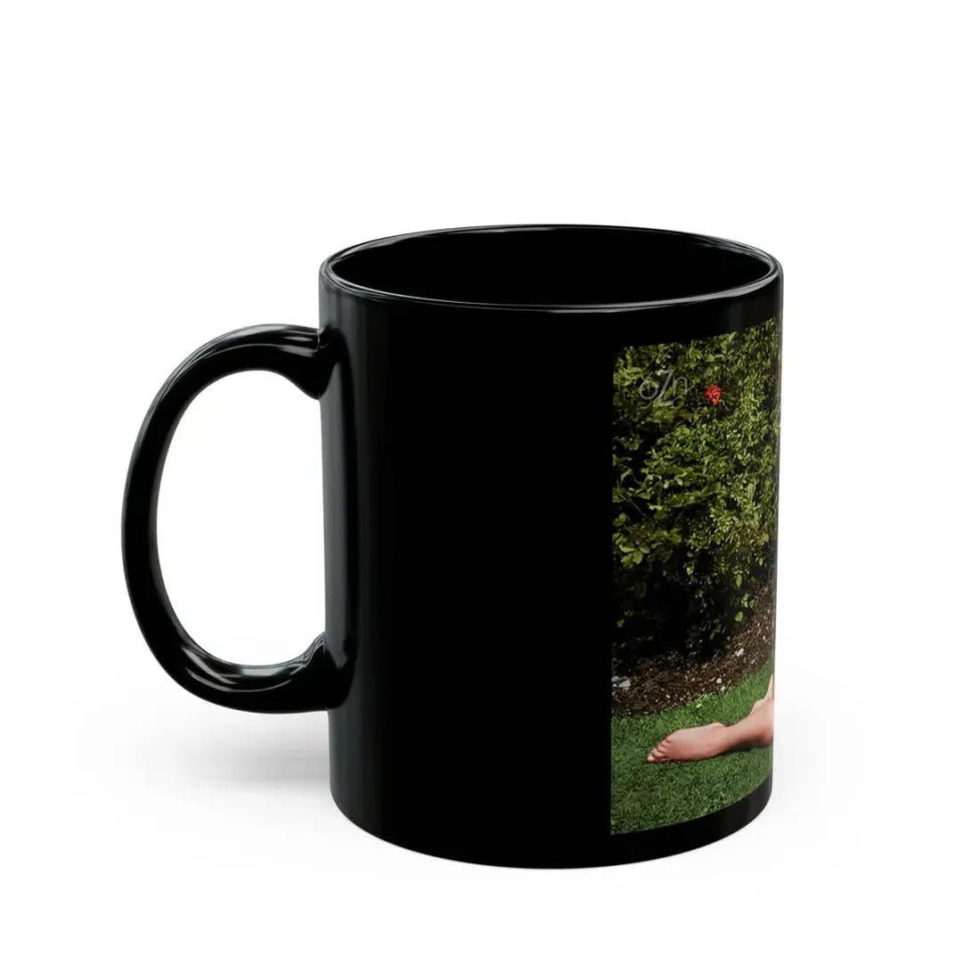 June Palmer #103 -See through black gown (Vintage Female Icon) Black Coffee Mug - Go Mug Yourself