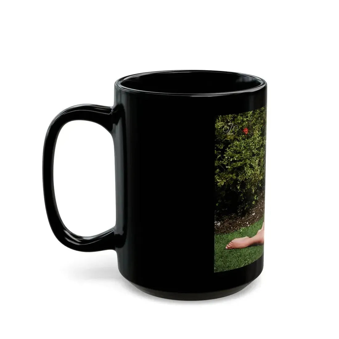 June Palmer #103 -See through black gown (Vintage Female Icon) Black Coffee Mug - Go Mug Yourself