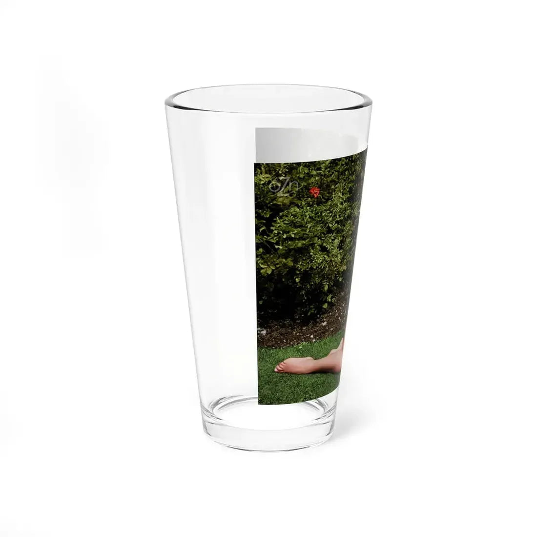June Palmer #103 -See through black gown (Vintage Female Icon) Pint Glass 16oz - Go Mug Yourself
