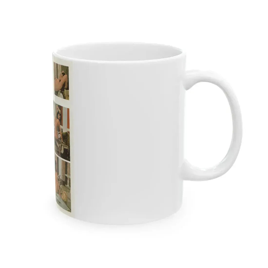 June Palmer #134 - Foreign Magazine Spread (Vintage Female Icon) White Coffee Mug - Go Mug Yourself