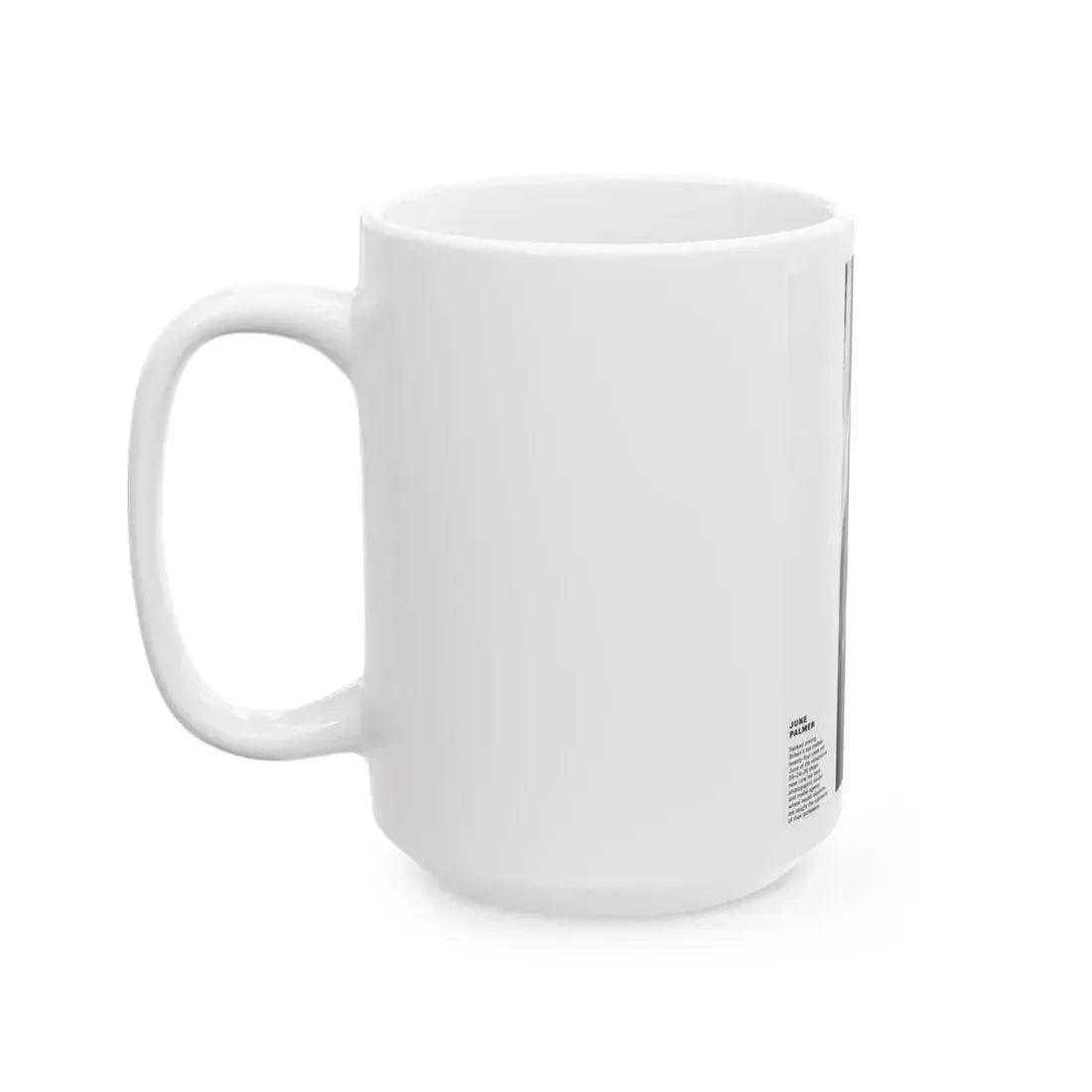 June Palmer #140 - Nude (Vintage Female Icon) White Coffee Mug - Go Mug Yourself