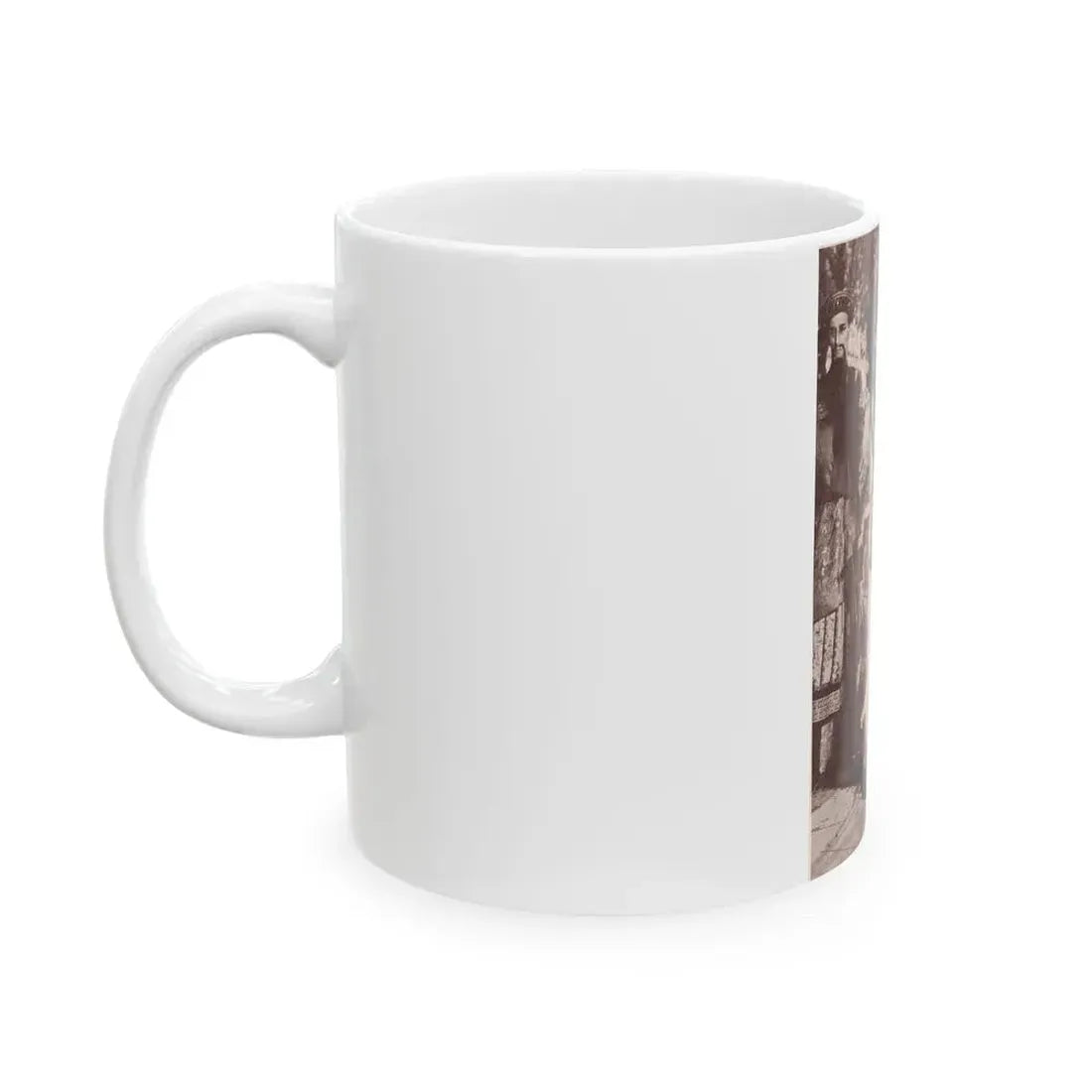 June Palmer #142 - Nude (Vintage Female Icon) White Coffee Mug - Go Mug Yourself