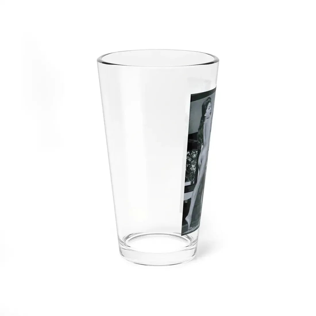 June Palmer #148 - Topless (Vintage Female Icon) Pint Glass 16oz - Go Mug Yourself
