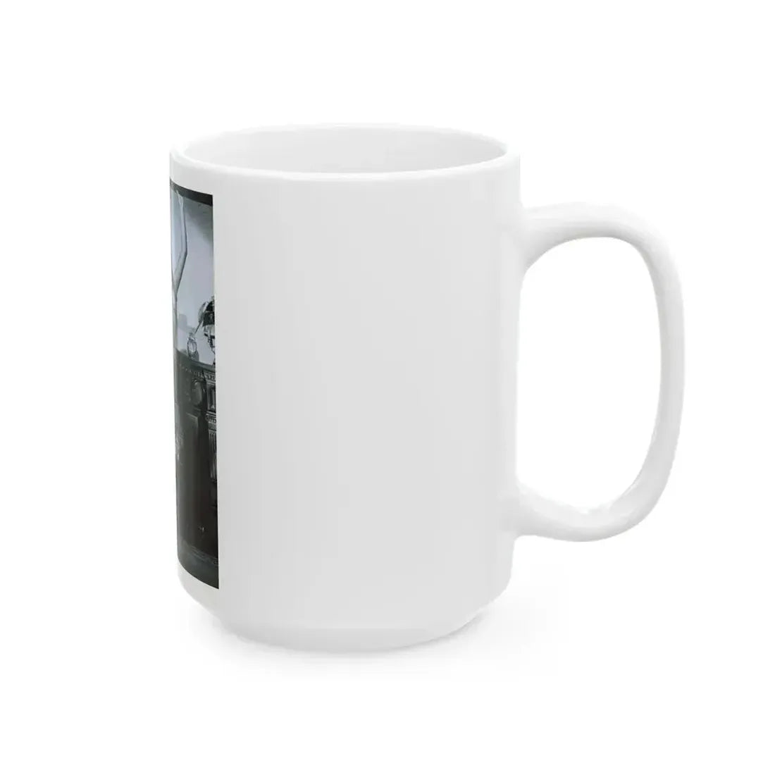 June Palmer #148 - Topless (Vintage Female Icon) White Coffee Mug - Go Mug Yourself