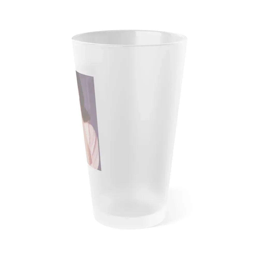 June Palmer #149 (Vintage Female Icon) Frosted Pint Glass 16oz - Go Mug Yourself