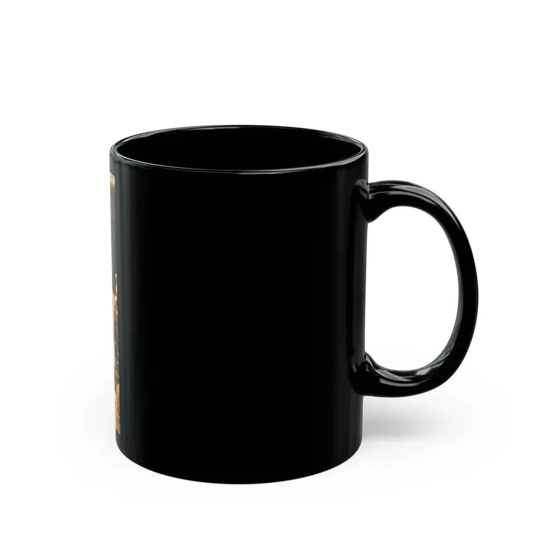 June Palmer #170 - Topless (Vintage Female Icon) Black Coffee Mug - Go Mug Yourself