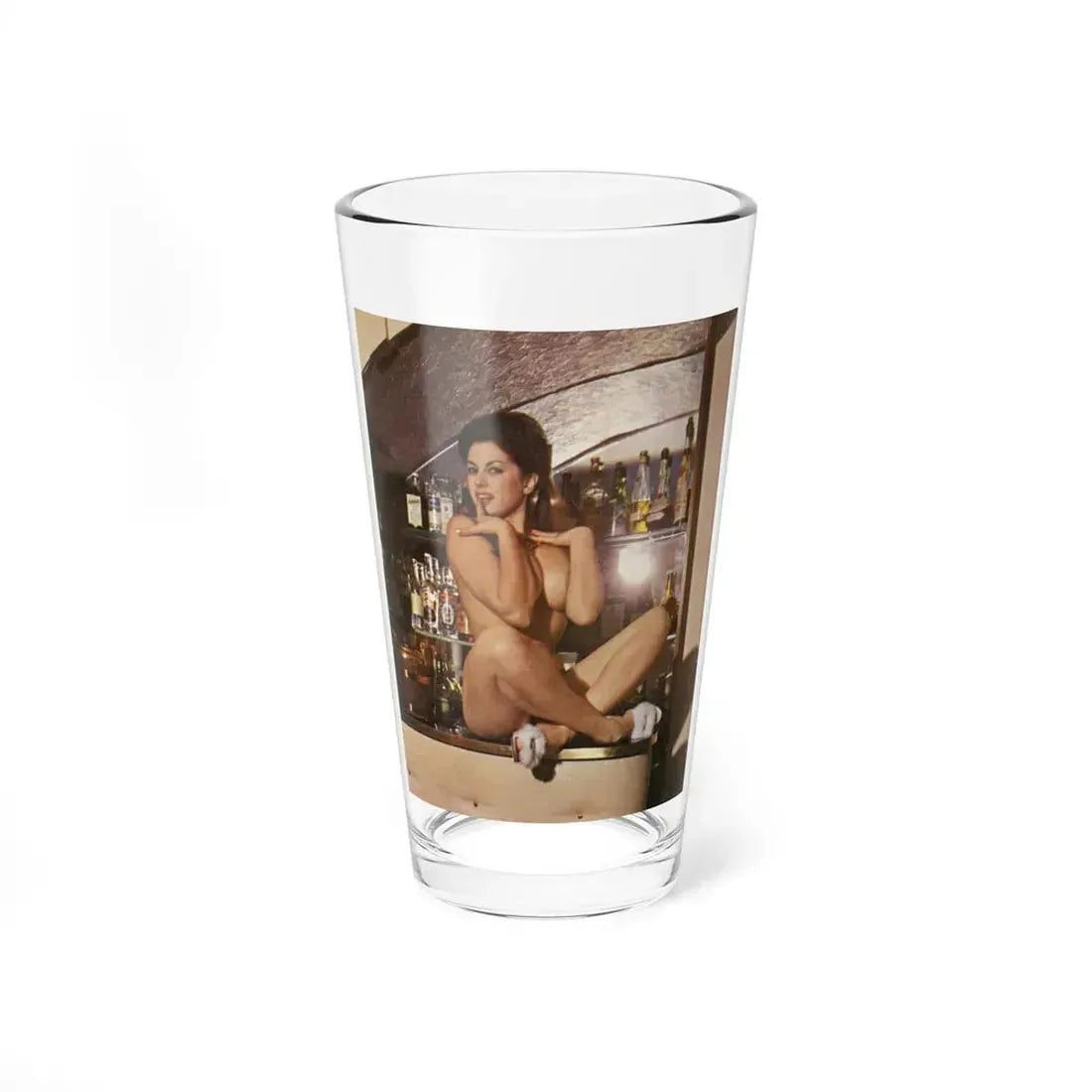 June Palmer #171 (Vintage Female Icon) Pint Glass 16oz 16oz - Go Mug Yourself