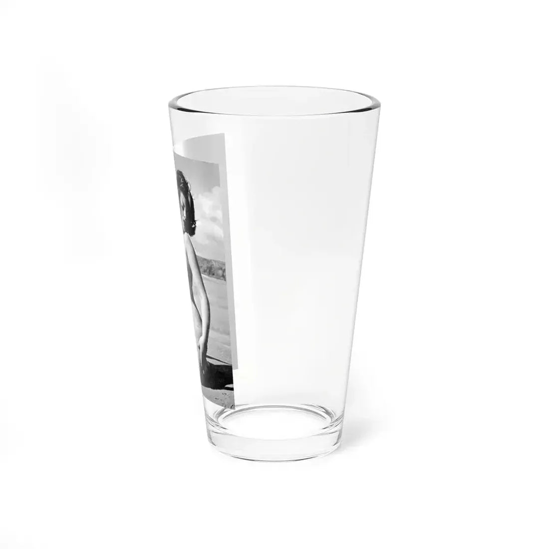 June Palmer #175 - Topless (Vintage Female Icon) Pint Glass 16oz - Go Mug Yourself