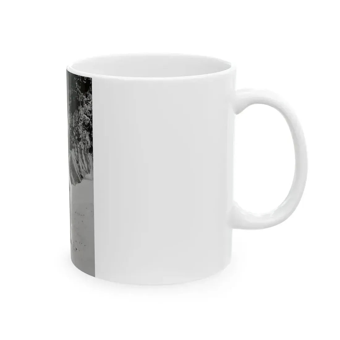 June Palmer #176 - Topless (Vintage Female Icon) White Coffee Mug - Go Mug Yourself