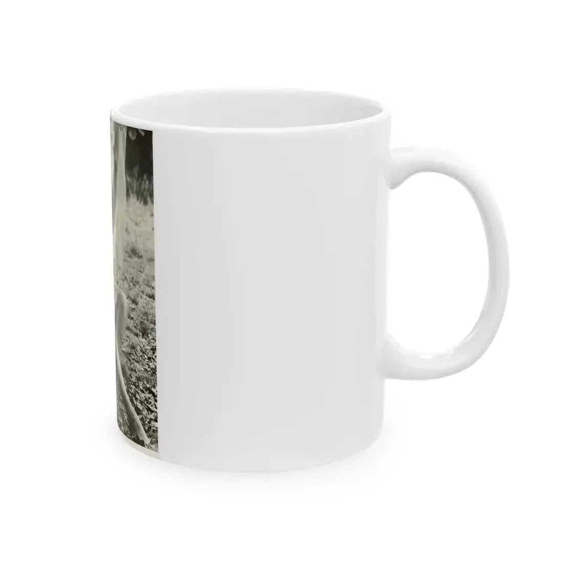 June Palmer #178 - Topless (Vintage Female Icon) White Coffee Mug - Go Mug Yourself