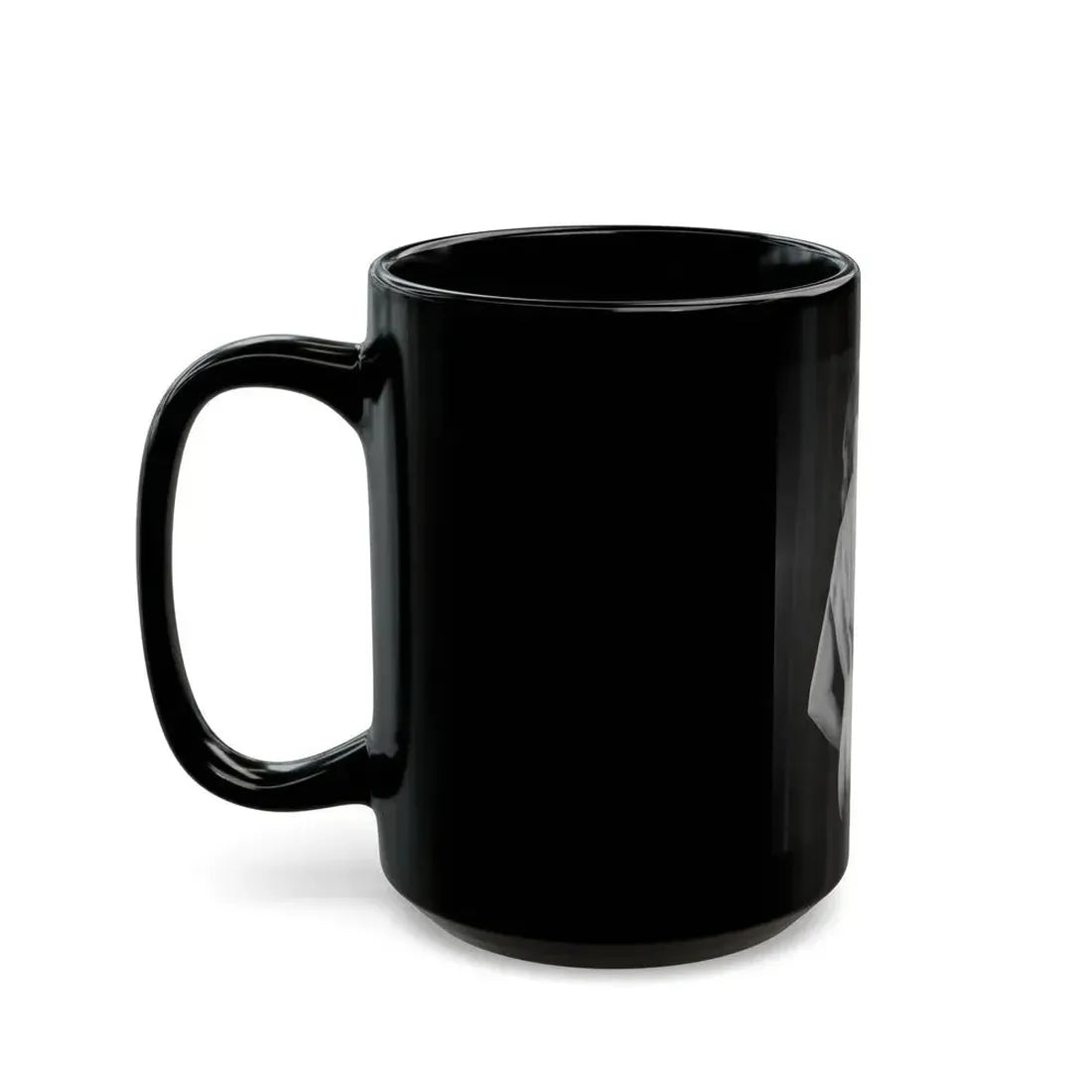 June Palmer #181 - Topless (Vintage Female Icon) Black Coffee Mug - Go Mug Yourself