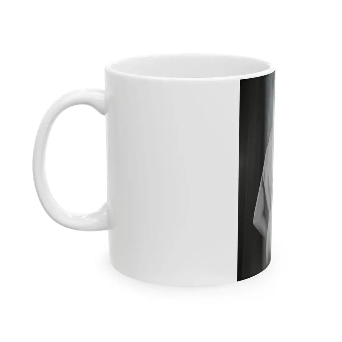 June Palmer #181 - Topless (Vintage Female Icon) White Coffee Mug - Go Mug Yourself