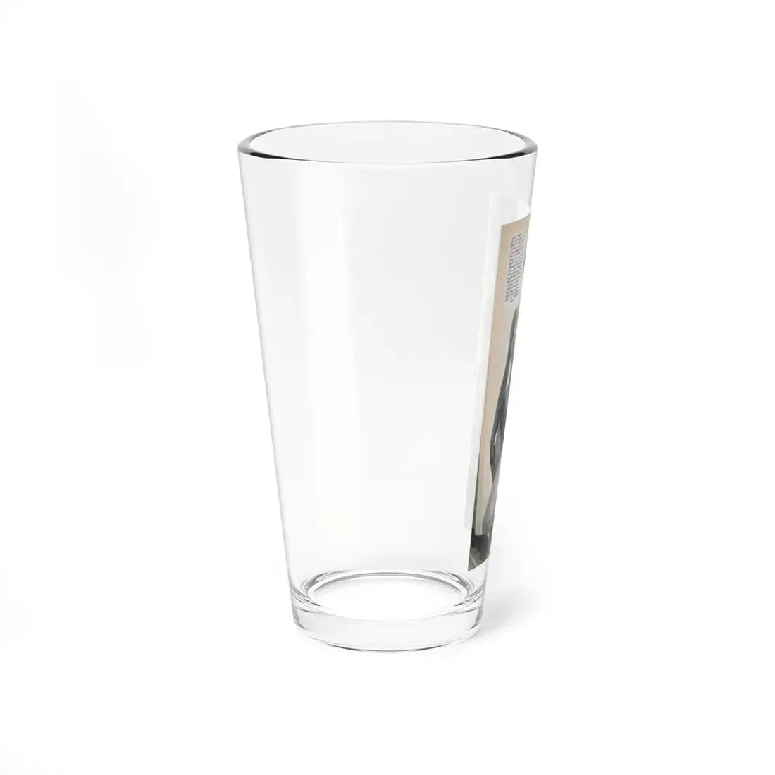 June Palmer #203 - Topless (Vintage Female Icon) Pint Glass 16oz - Go Mug Yourself