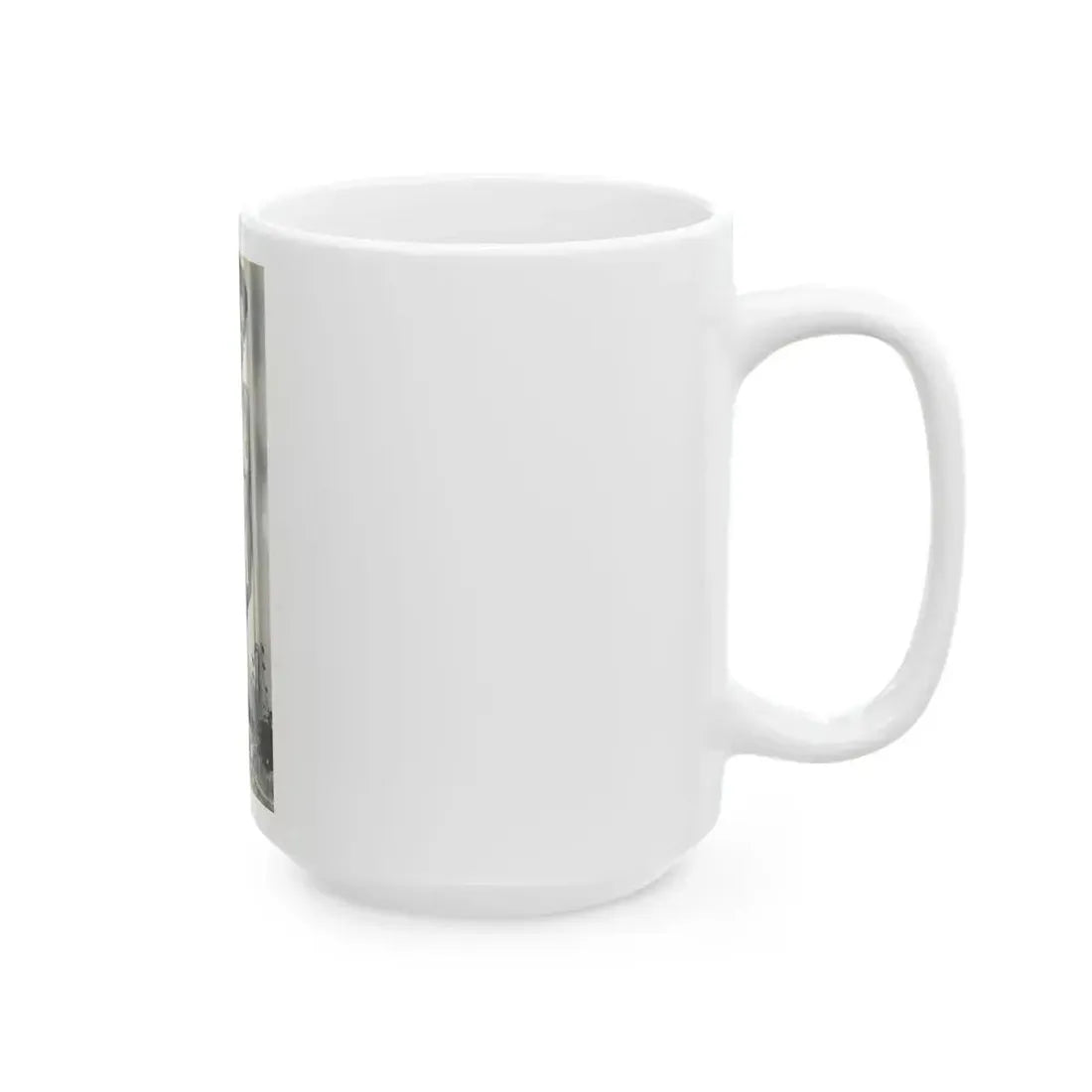 June Palmer #203 - Topless (Vintage Female Icon) White Coffee Mug - Go Mug Yourself
