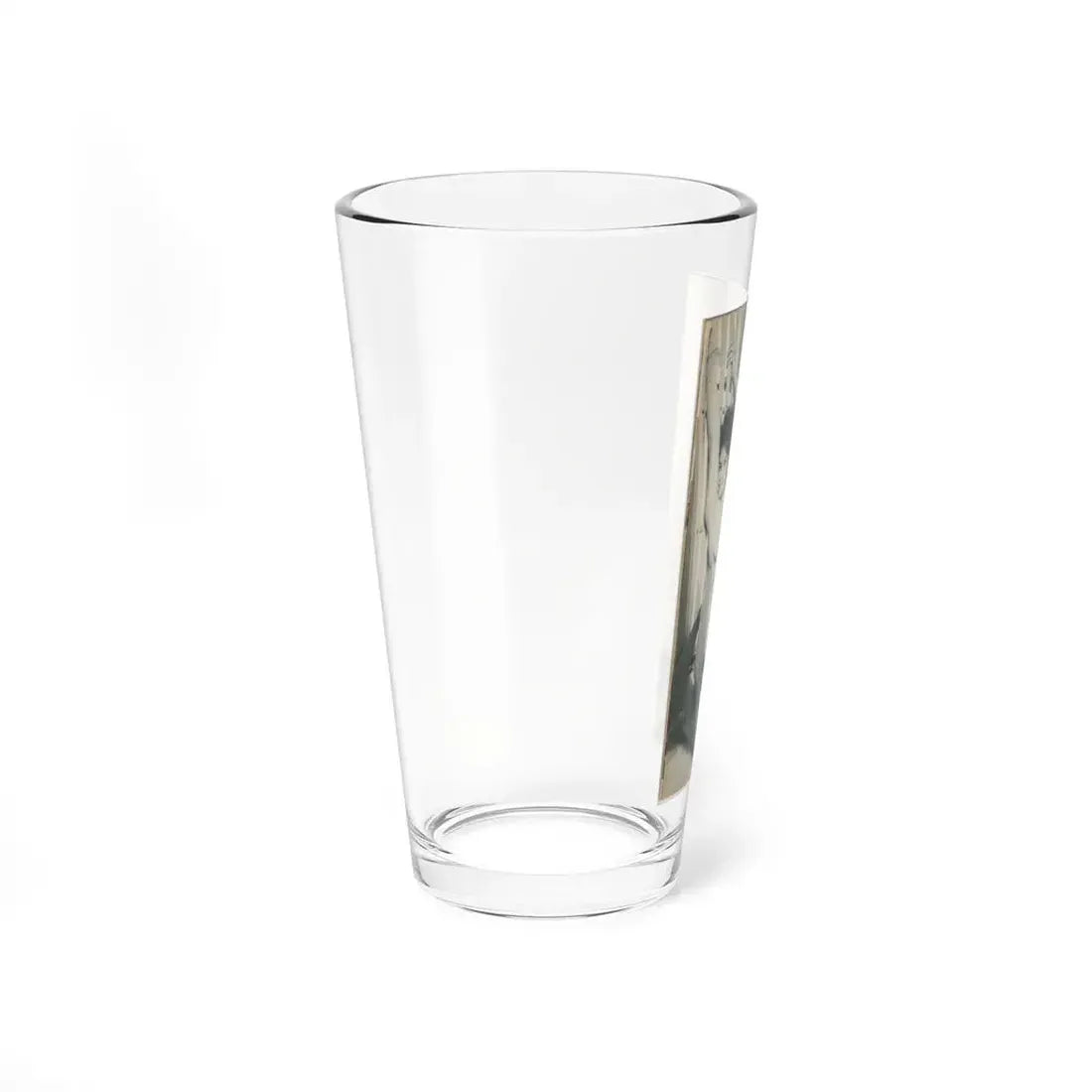 June Palmer #204 - Topless (Vintage Female Icon) Pint Glass 16oz - Go Mug Yourself