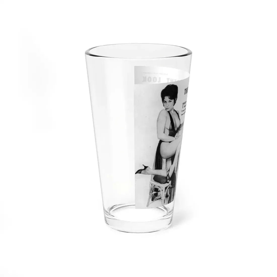 June Palmer #205 (Vintage Female Icon) Pint Glass 16oz - Go Mug Yourself