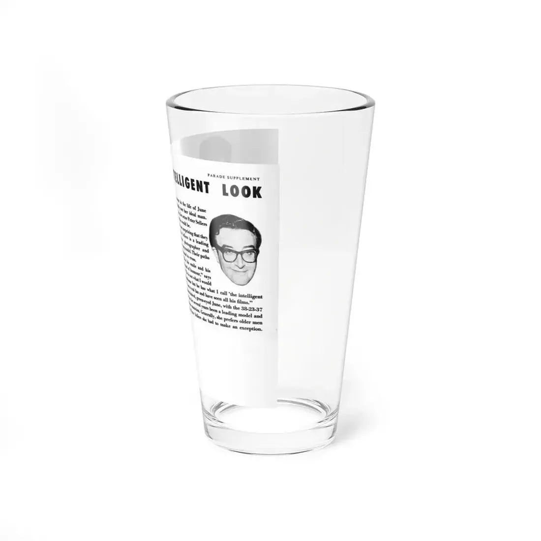 June Palmer #205 (Vintage Female Icon) Pint Glass 16oz - Go Mug Yourself