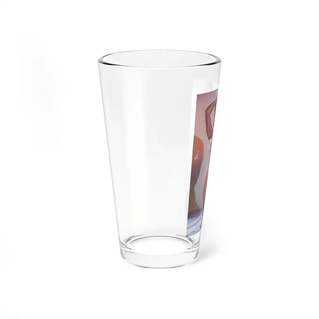 June Palmer #210 - Topless (Vintage Female Icon) Pint Glass 16oz - Go Mug Yourself