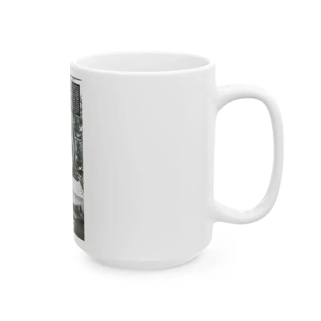 June Palmer #228 - Topless 1 (Vintage Female Icon) White Coffee Mug - Go Mug Yourself