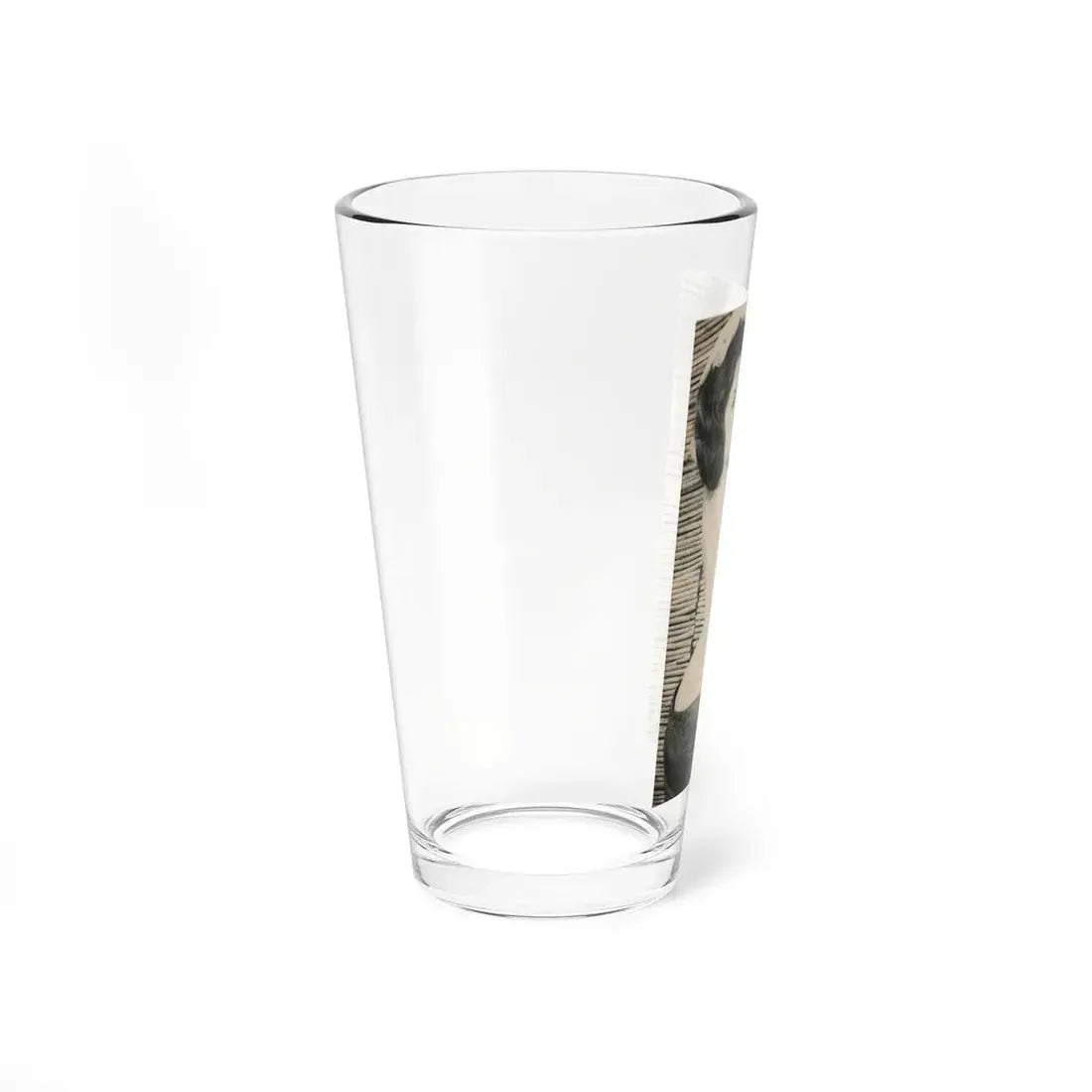 June Palmer #229 - Topless (Vintage Female Icon) Pint Glass 16oz - Go Mug Yourself