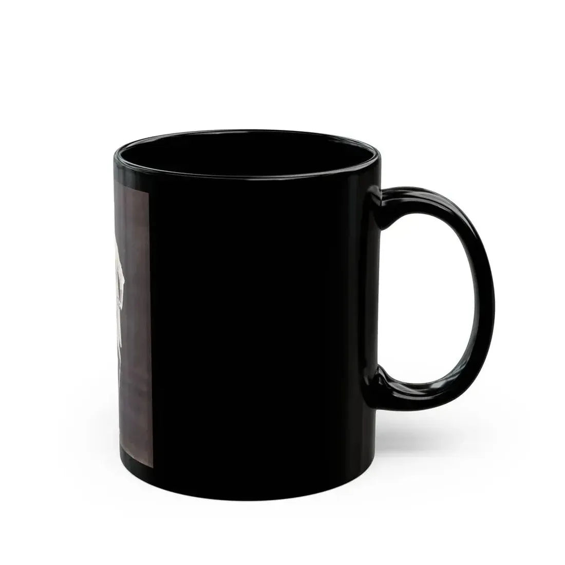 June Palmer #230 - Topless (Vintage Female Icon) Black Coffee Mug - Go Mug Yourself