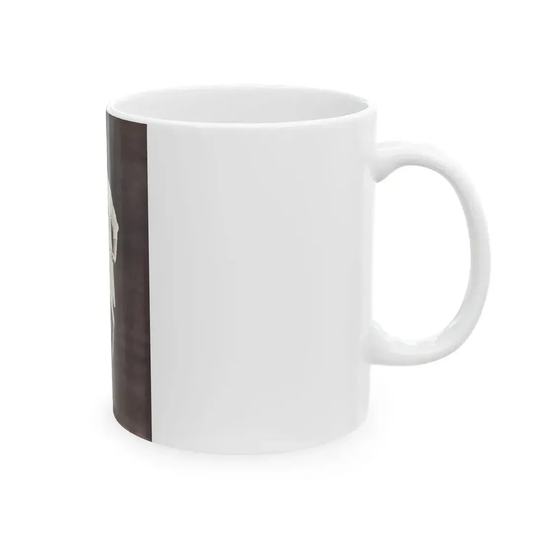 June Palmer #230 - Topless (Vintage Female Icon) White Coffee Mug - Go Mug Yourself