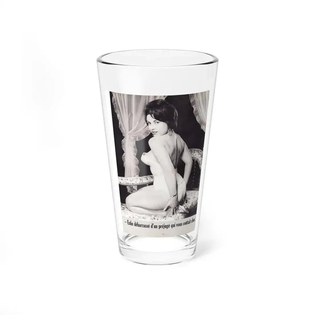 June Palmer #231 (Vintage Female Icon) Pint Glass 16oz 16oz - Go Mug Yourself